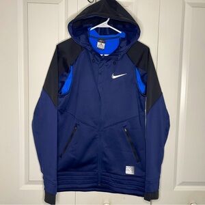 Nike Therma-Fit Hyper Elite Hooded Jacket Men Small Full Zip Performance Run EUC